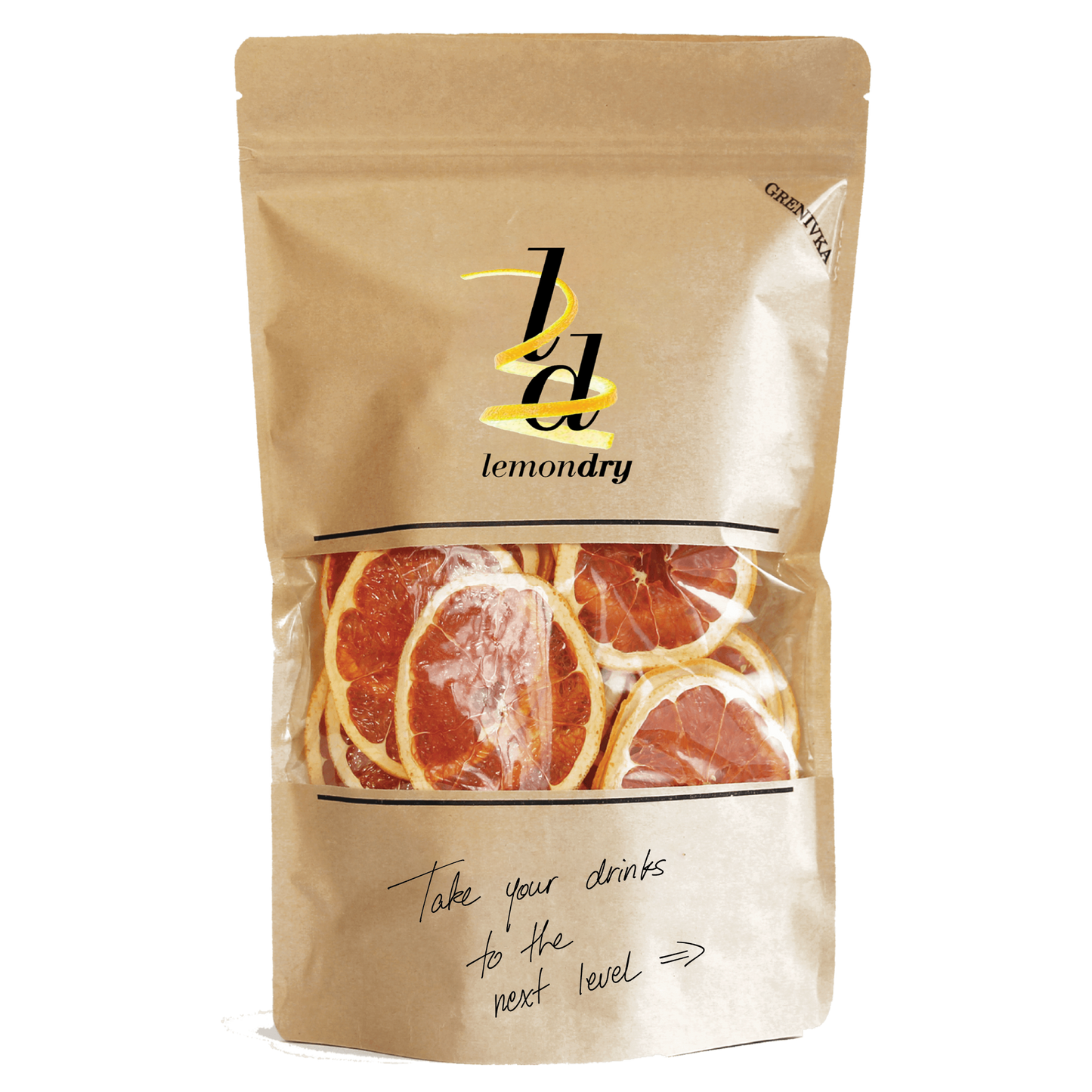 Dehydrated red grapefruit