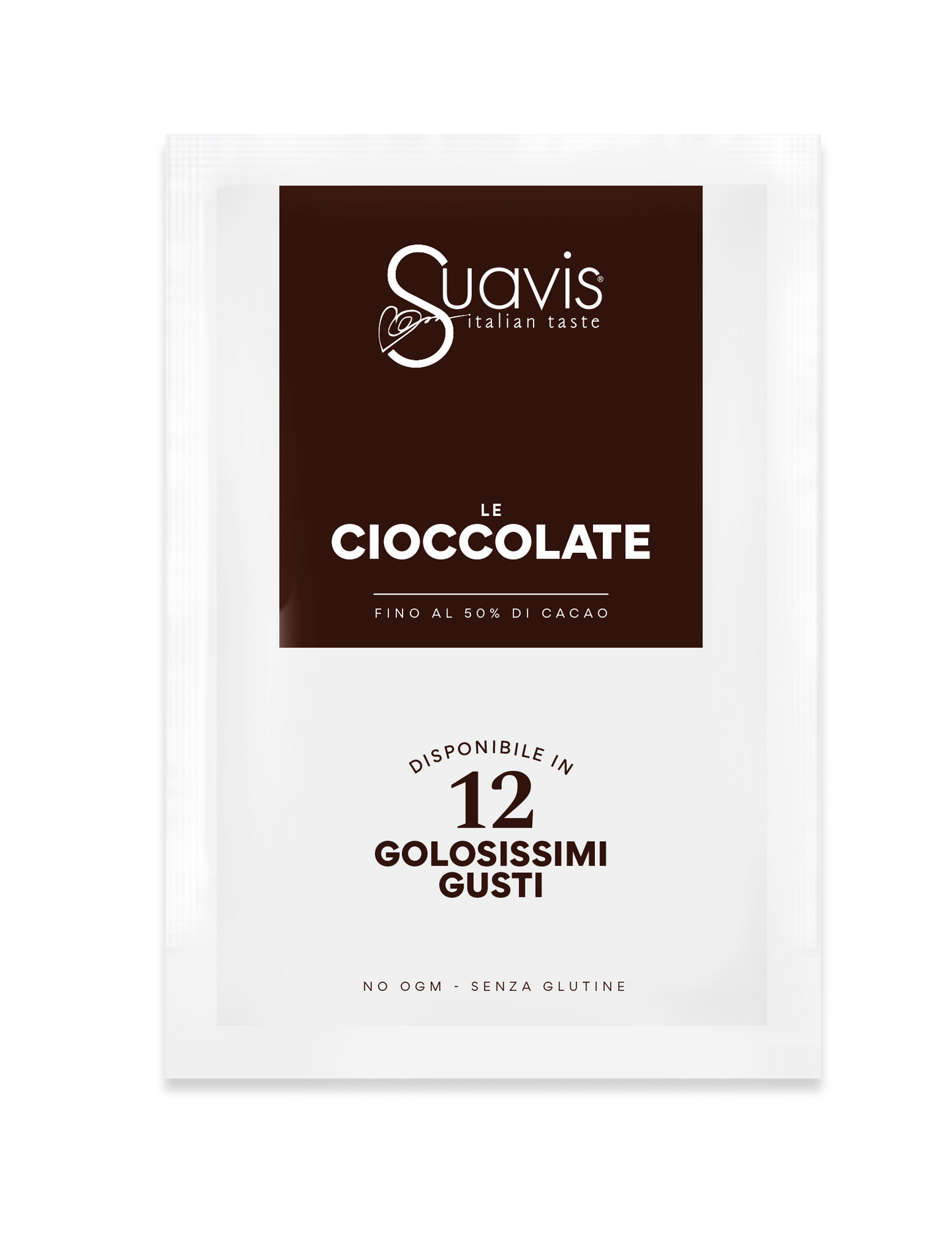 Portion white chocolate