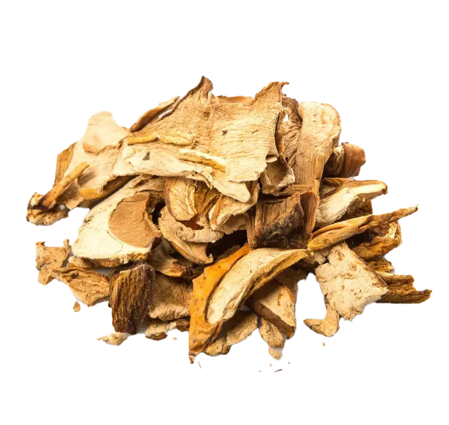 Dehydrated porcini mushrooms